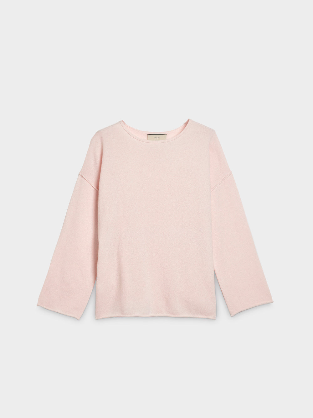 boxy cashmere sweater front