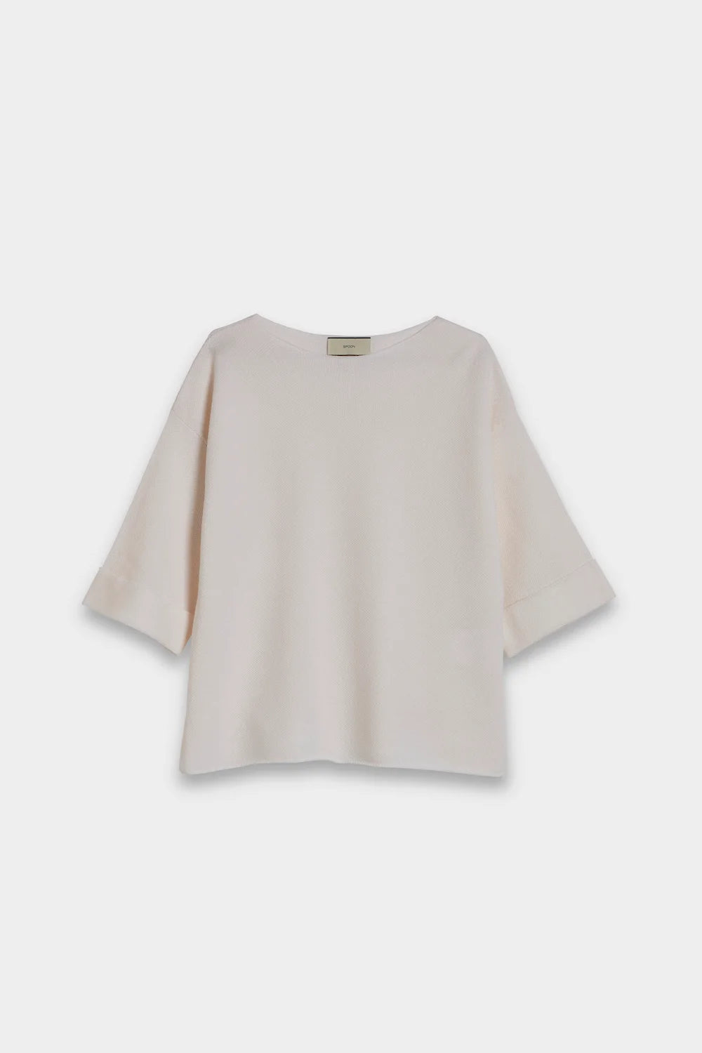 boxy t wool cashmere front