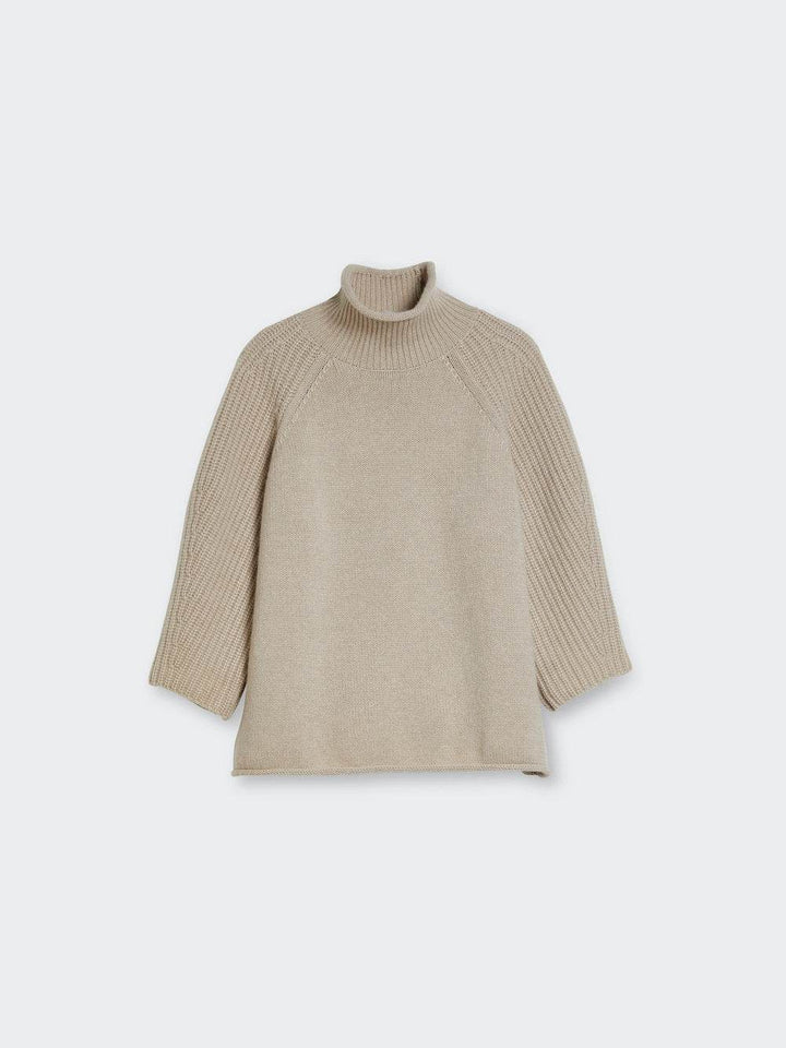 Chunky Sleeve Cashmere Sweater - SPOON 