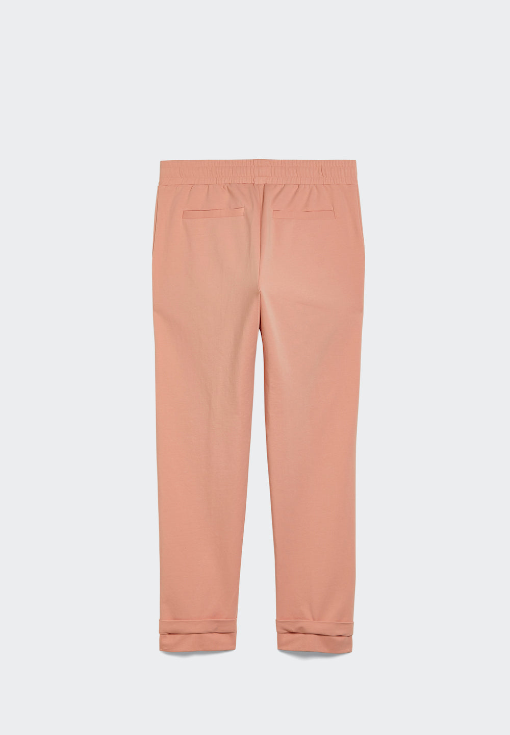 cotton lille jogging pants with welt pockets  back