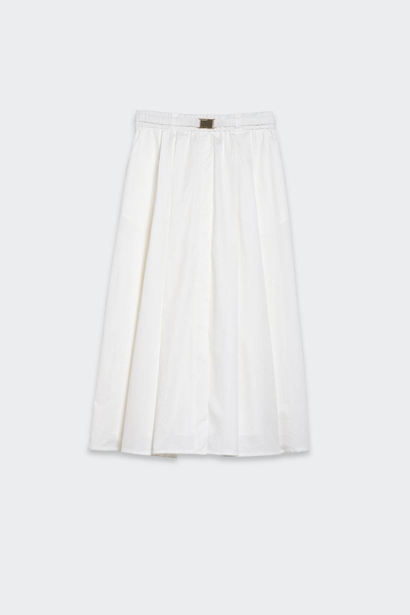 Elastic Pleated Skirt - SPOON 