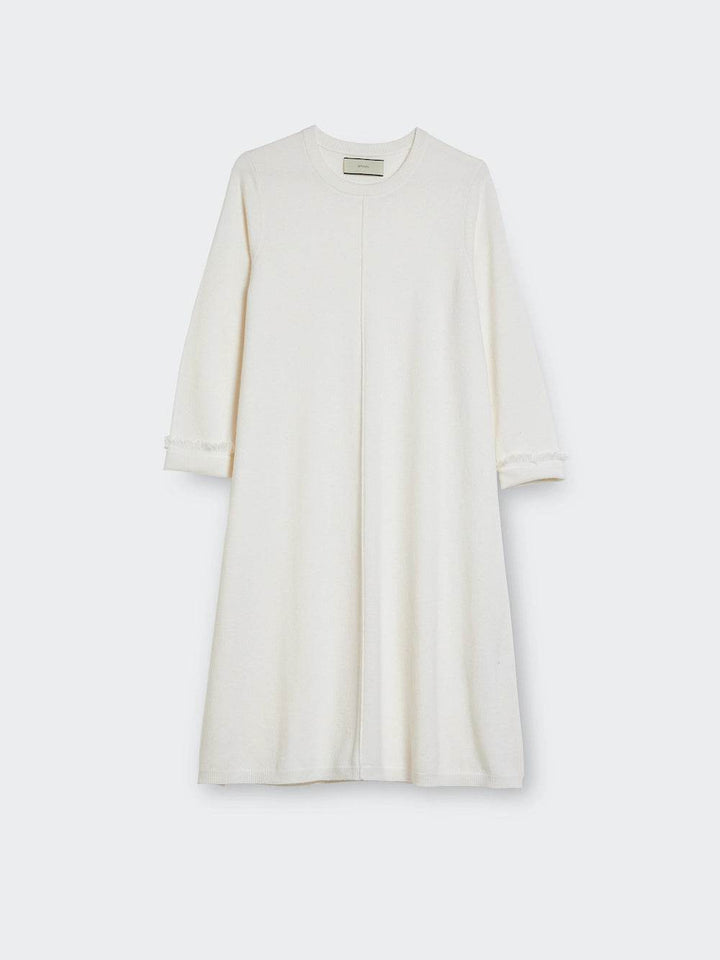 Fringes Wool-Cashmere Dress - SPOON