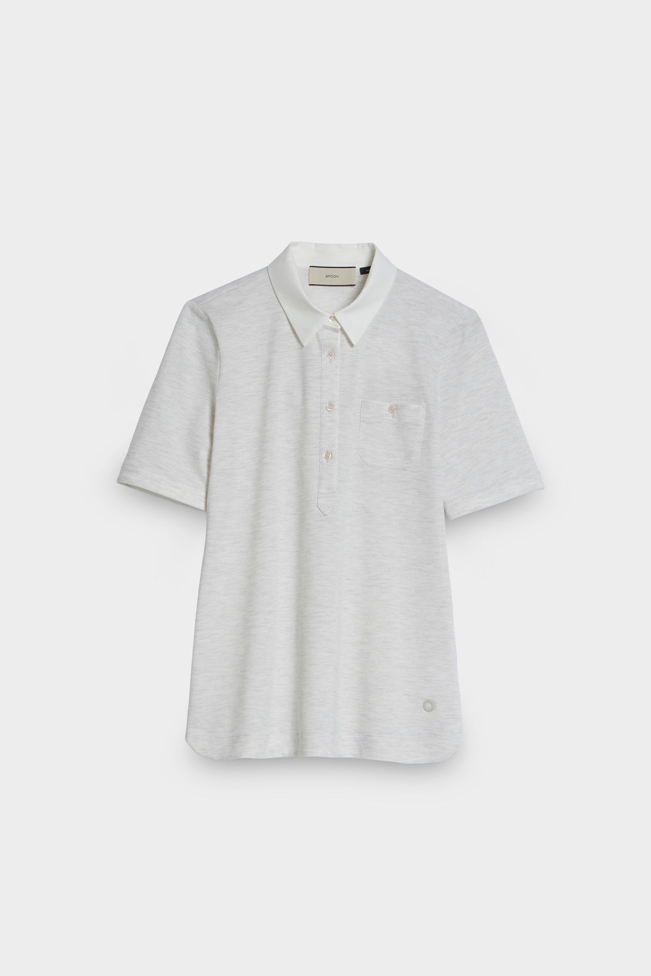 Placket Collar T-Shirt - SPOON
