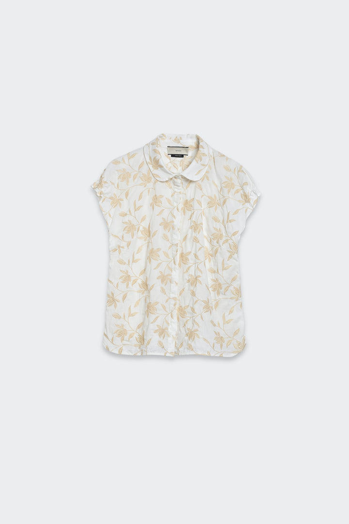 Blouse With Puff Sleeves