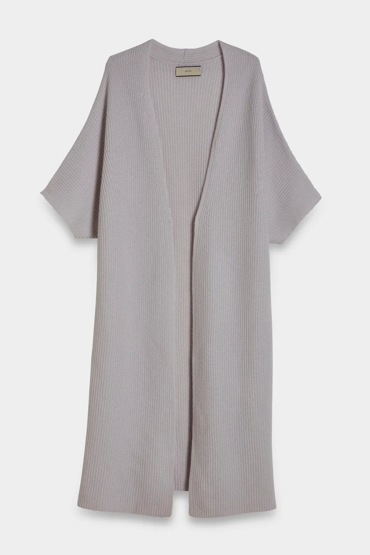 long cashmere cardigan