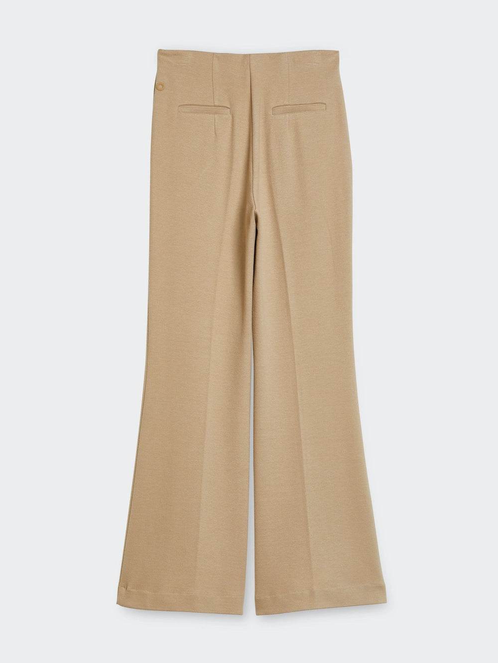 Jersey Pants - Long Flared Style for Ultimate Comfort and Style Jersey Pants - Long Flared Style for Ultimate Comfort and Style