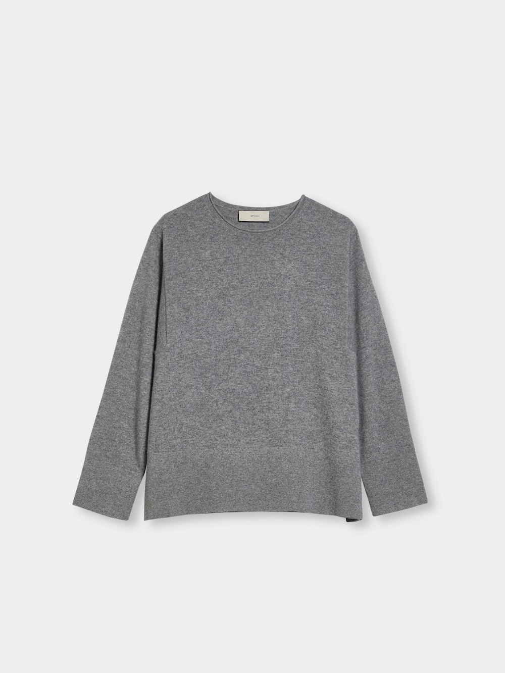 reversed-seam-cashmere-sweater-grey