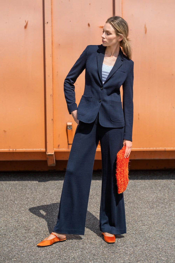Single Breasted Jersey Blazer - SPOON