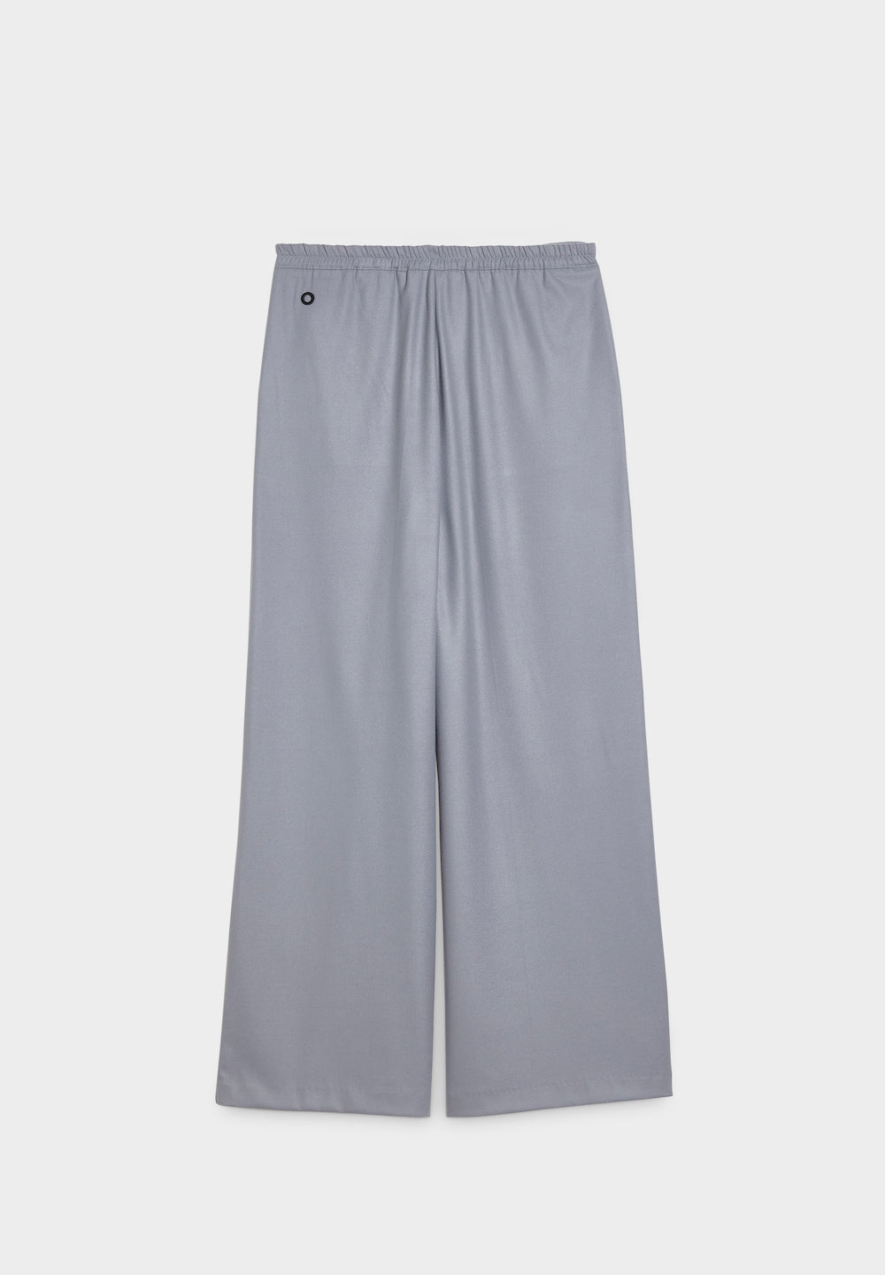  slipover wide flannel pants slate grey back