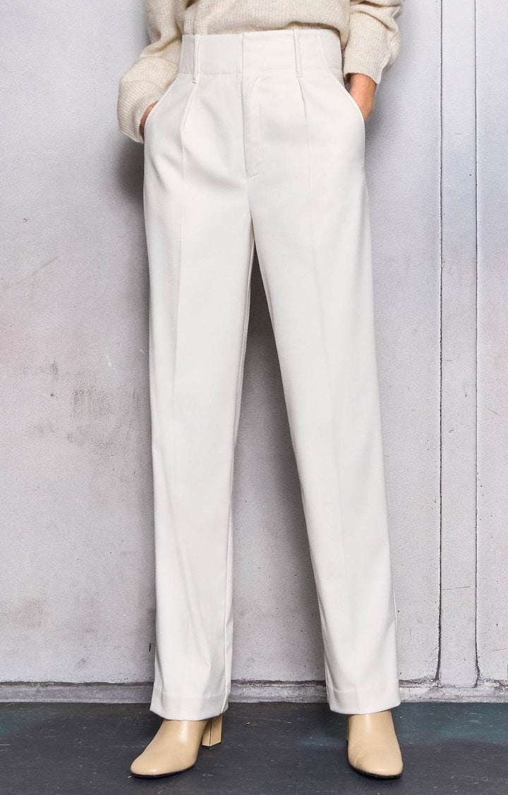 Suit Look Flannel Pants - SPOON