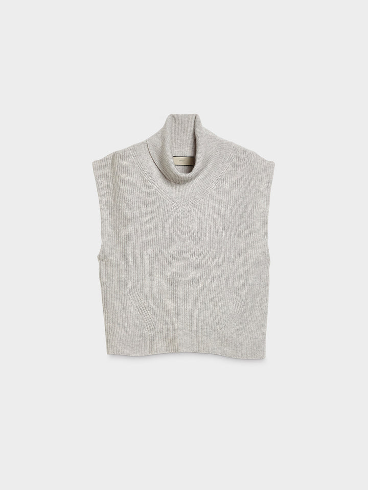 turtle neck cashmere slip over