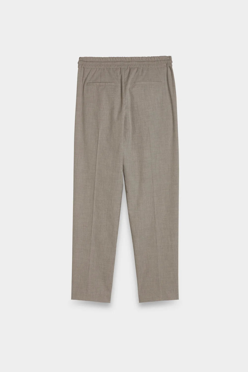 weekend string pants taupe back