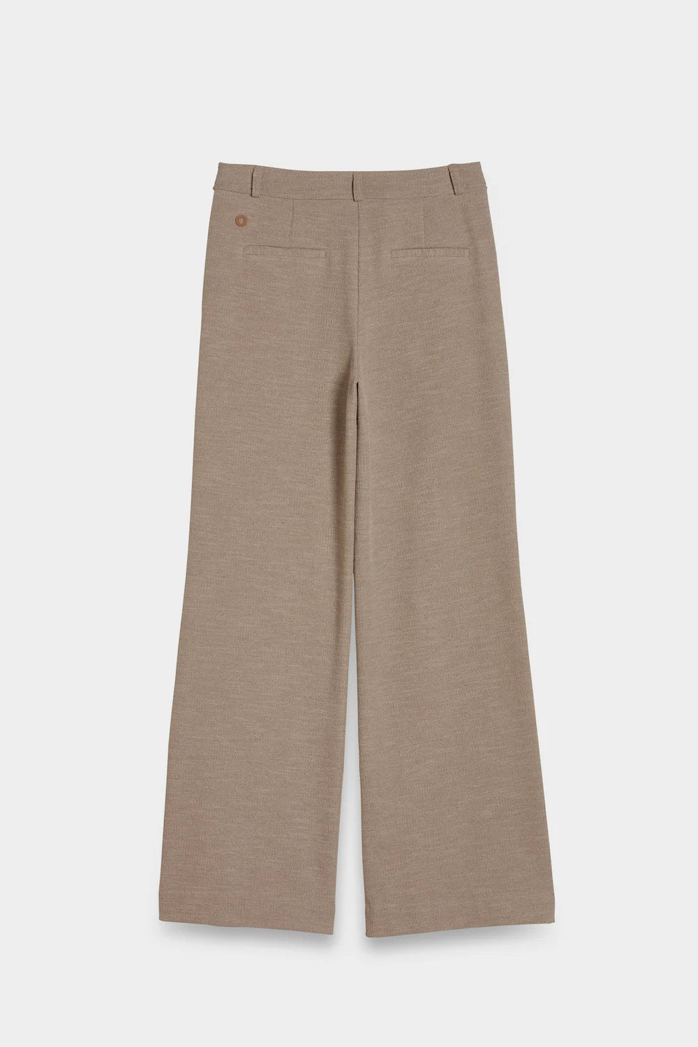 wide leg suit pants back