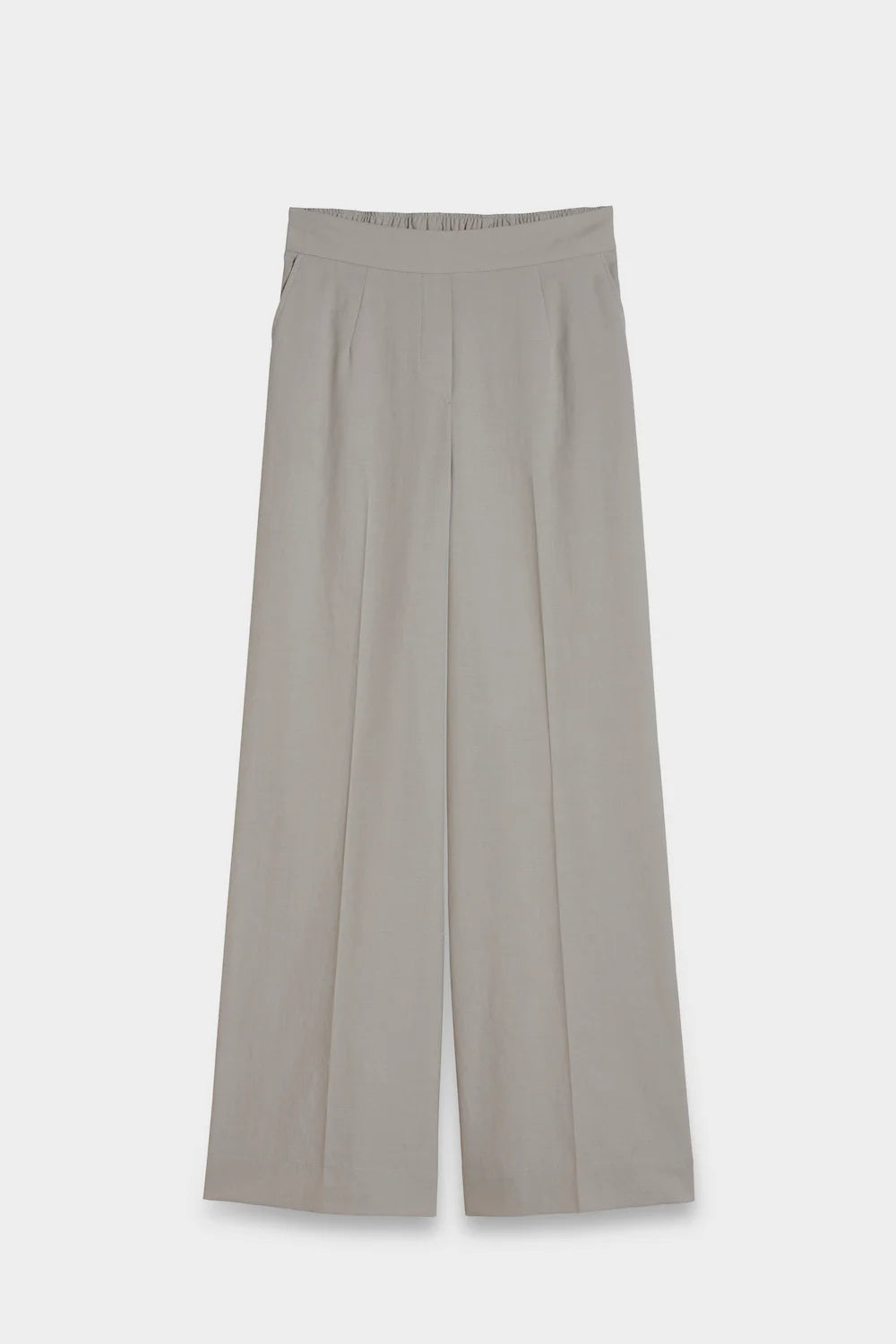 wide slip on pants front